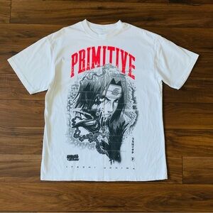 PRIMITIVE x NARUTO Collegiate Clones Oversized Men’s T-Shirt Size Large